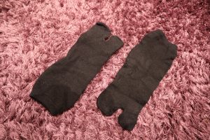 Black tabi socks